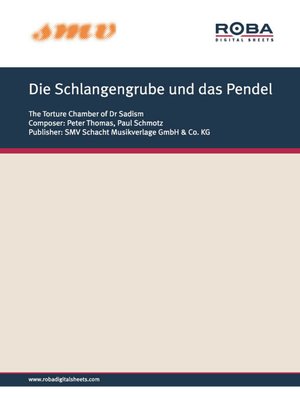 cover image of Die Schlangengrube und das Pendel